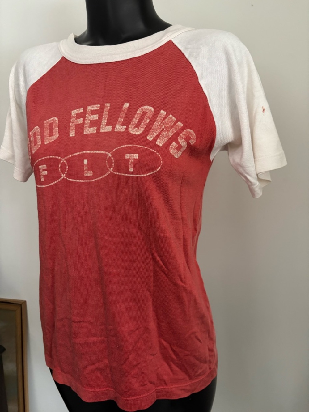Authentic Vintage 1960s Men’s Odd Fellows Collectable Baseball T-Shirt - Picture 8 of 8